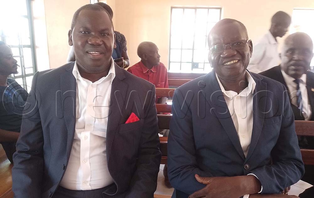 Both Jonathan Ebwalu and Patrick Amuriat lost the election in Soroti West Division and Kanyum County, respectively. (Credit: Godfrey Ojore)