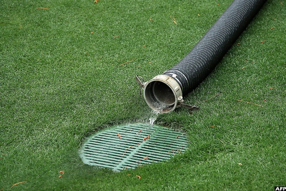 To manage wet conditions, the secret behind Morocco's world-class pitches is the innovation called SubAir, a moisture removal system like this one pictured at the Augusta National Golf Club in Augusta, Georgia&nbsp;