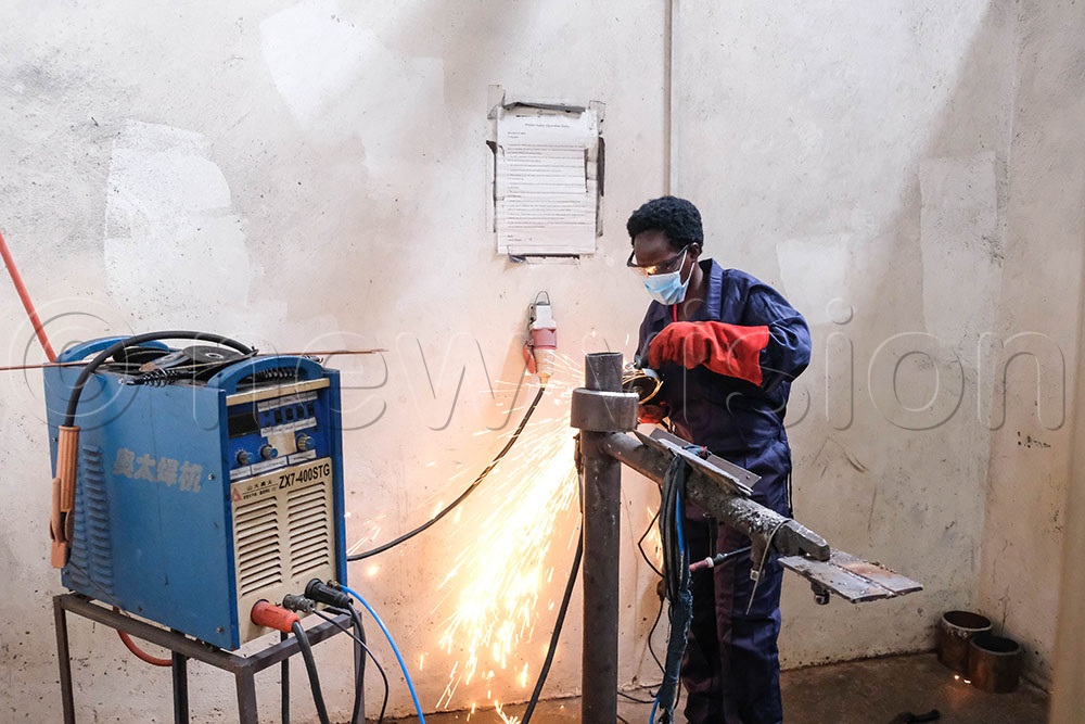 Youth trained in advanced welding courses, to benefit oil and gas sector New Vision Official