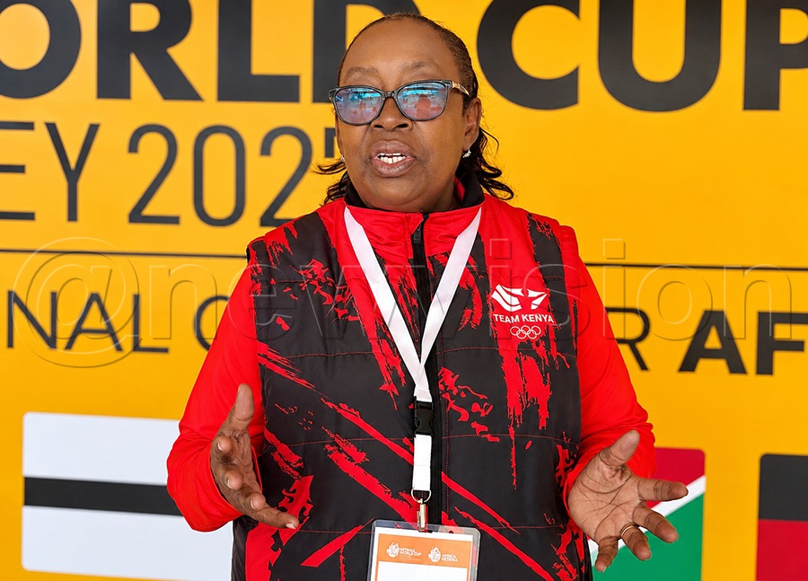 Netball Kenya president Immaculate Kabathu