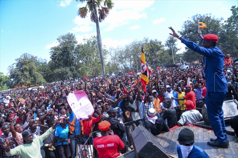 As he pushes for endorsement to become president of Uganda in next year's general elections, the NUP leader said, “When power is concentrated in one office, the people suffer. That is why we must change the system—not just the person.” (All Photos by Ponsiano Nsimbi)