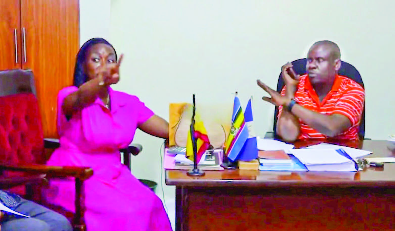Balaam Ku Ssimu ate Nameere ng'aleebukana n'abaabadde bamubanja ez'emmwanyi