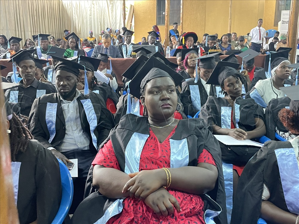 Some of the graduands. 