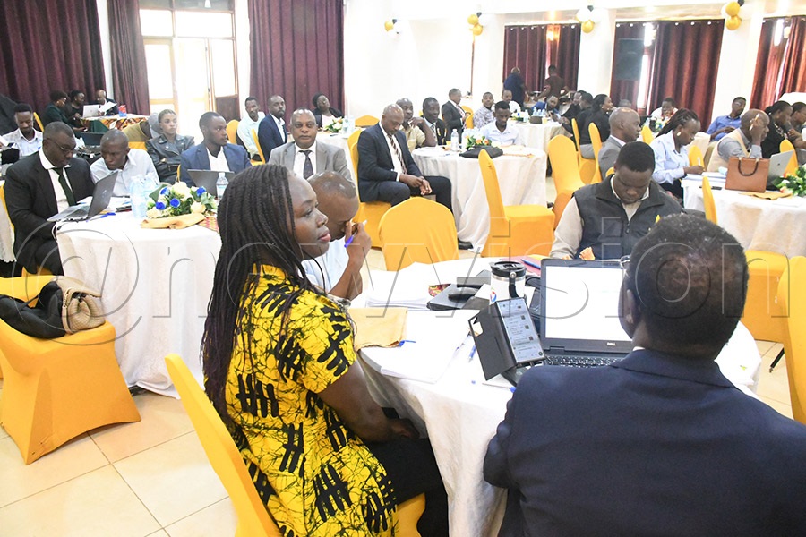 A cross section of association/federation heads during a budget conference at the Cooper Chimney, October 29, 2026. Photo by Michael Nsubuga