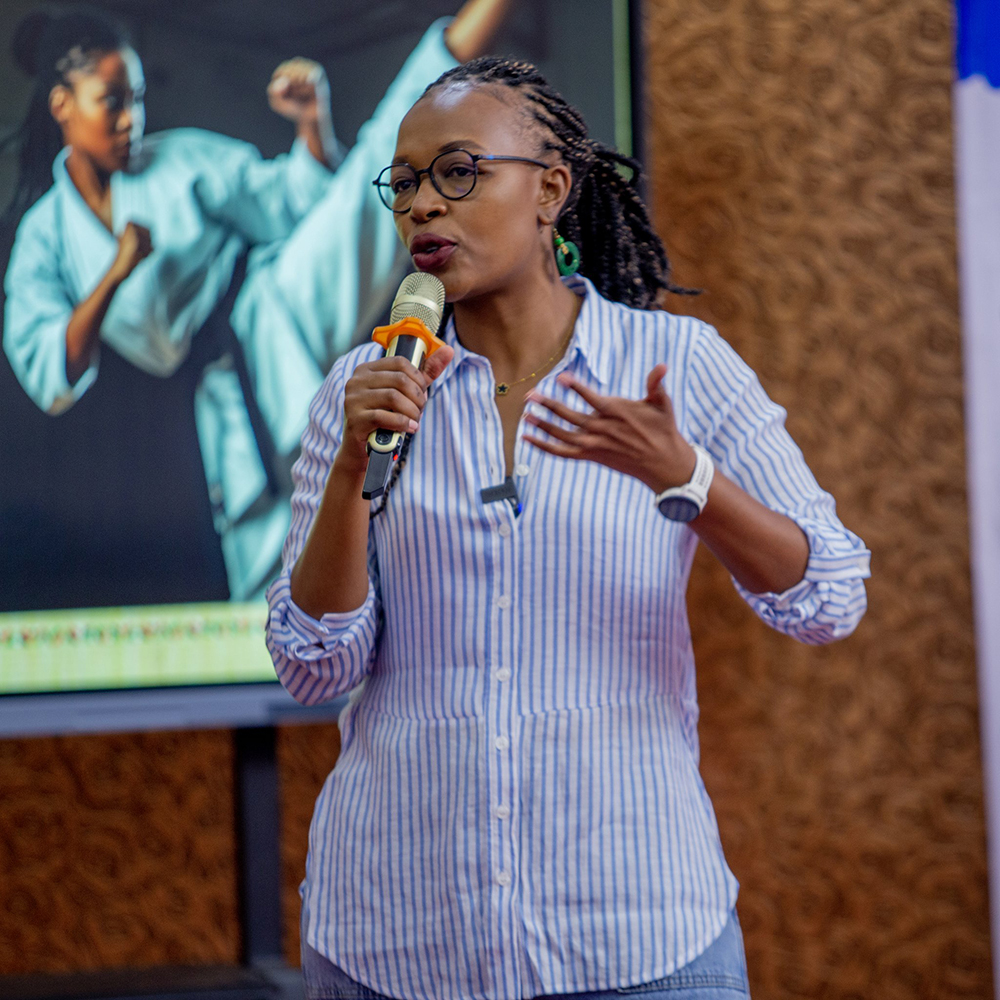  Lynne Wachira, Africa marketing and communication consultant at Global Sports Communication and Chair of Media at AWISI.