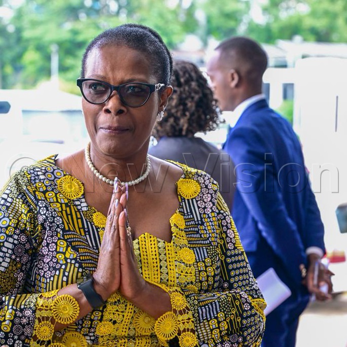 Minister of State for Lands, Housing and Urban Development, Urban Development, Hon. Margaret Muhanga Mugisa.