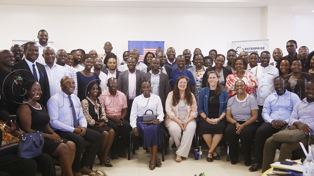 A group of Entrepreneurs after the training. (Credit: Aloysious Kasoma)