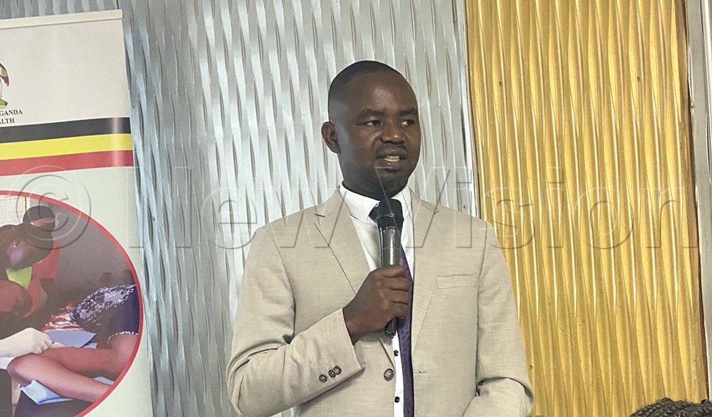 Reproductive health services commissioner&nbsp;Dr Mugahi Richard. (Photo by Annabel Oyera) 