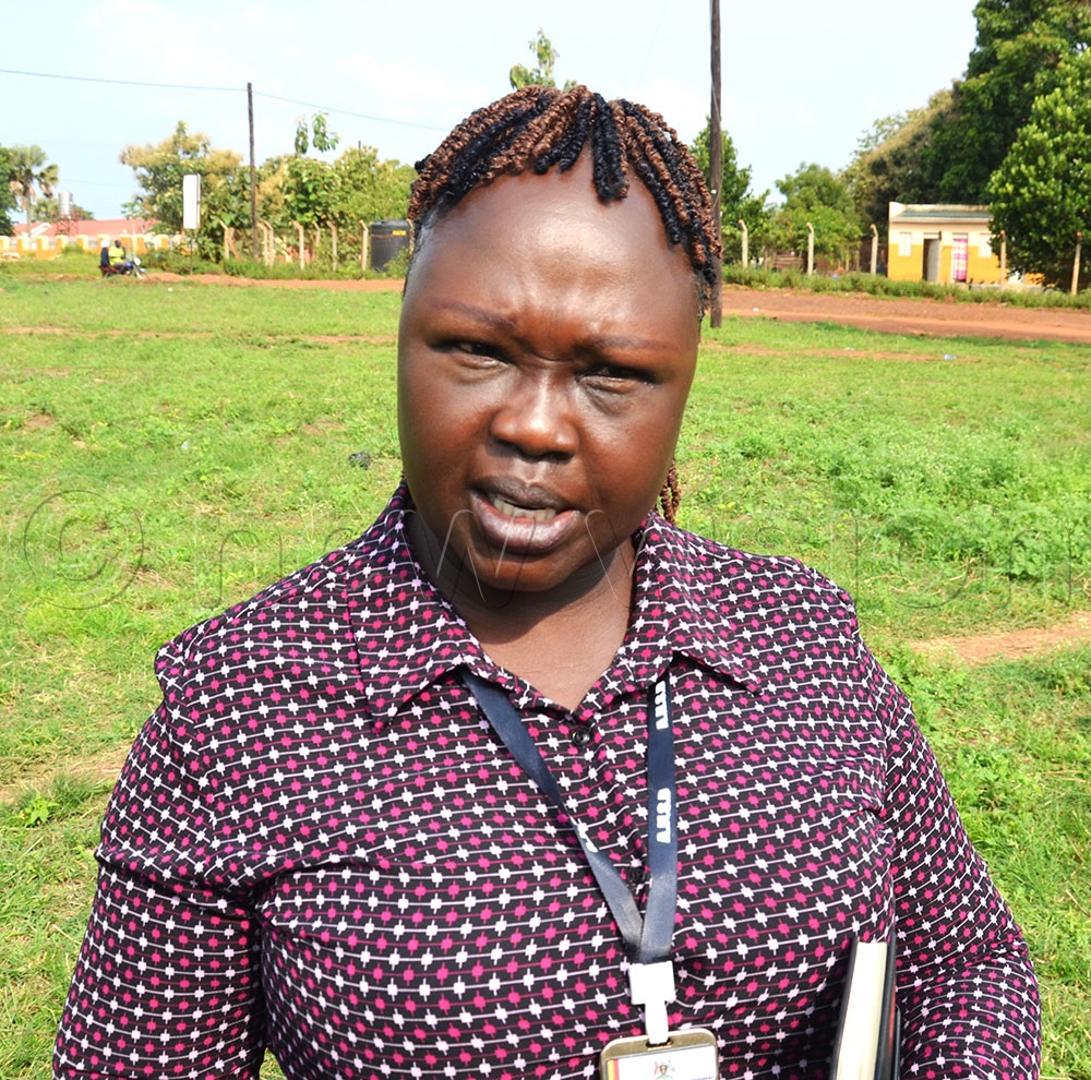 The Assistant District Health Officer in charge of Maternal Child Health, Yumbe district, Irene Maturu. (Credit: Robert Adiga)