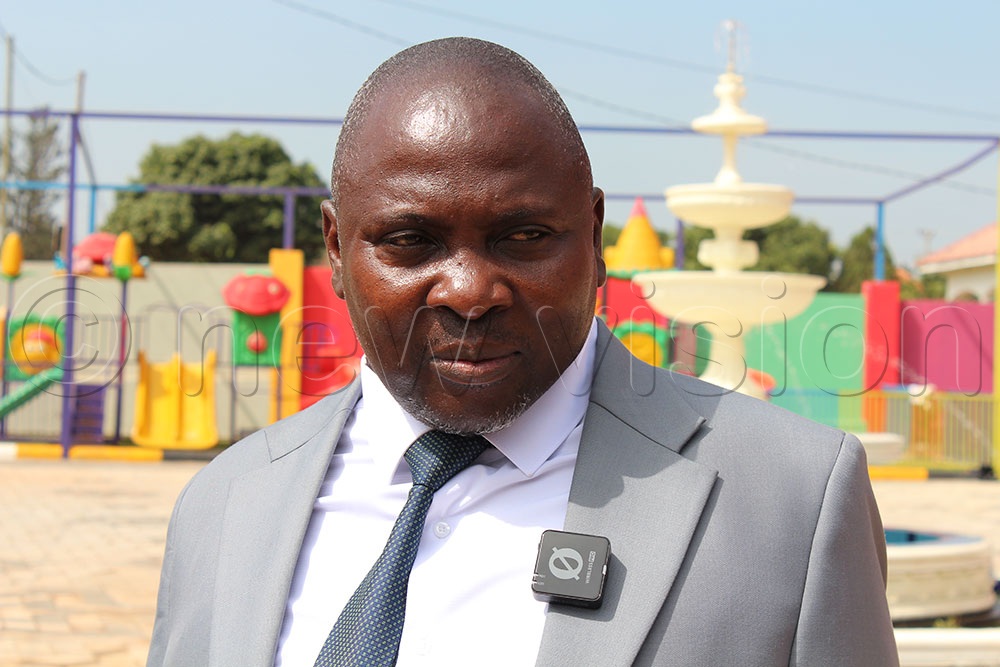 Twinbrook Schools director Jaffer Senganda says smart boards are designed to make learning less abstract and more experiential. (Credit: Bridget Ahurira)