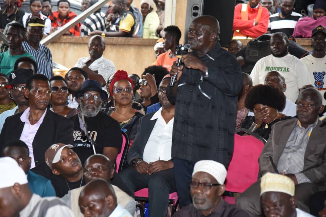 Retired General and Afrigo band's top fan, Wamala Katumba recalls fond memories with Moses Moses Matovu. Photo Patrick Kibirango