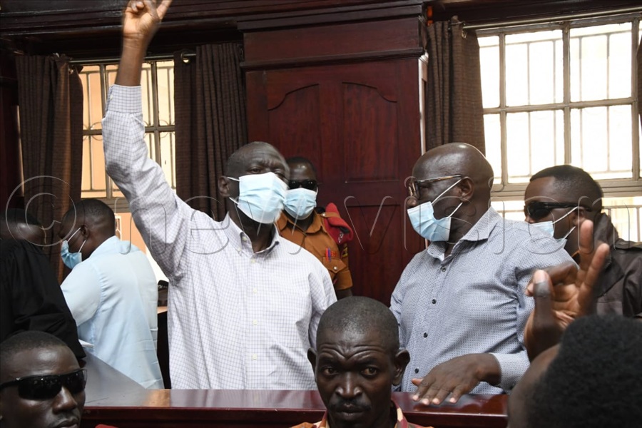 According to Besigye, Baguma exhibited bias and incompetence during the hearing and ruling in their mandatory bail application. Besigye and Lutale were denied bail. (All Photos by Mpalanyi Ssentongo)