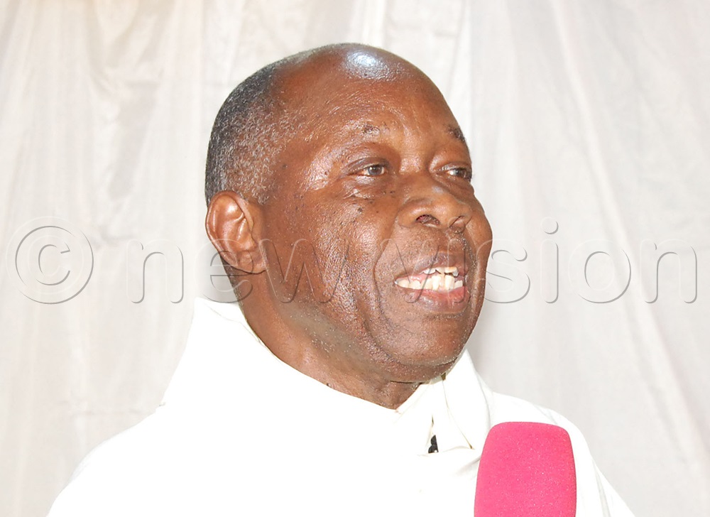 Rev Fr Richard Nnyombi delivers his homily. (Photo by Mathias Mazinga)