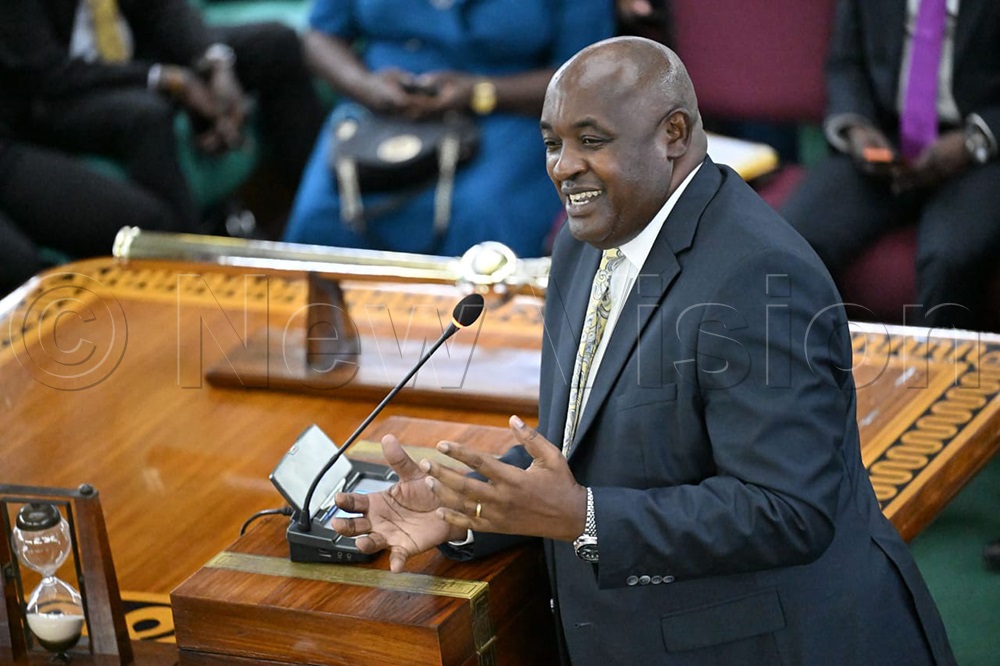 Health Minister Dr Chris Baryomunsi. (Credit: Maria Wamala)