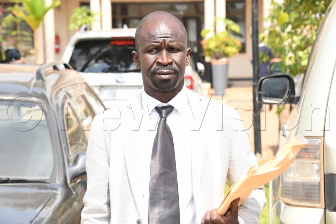 Simon Ebetu, 45yrs, from Amuria District has also expressed interest to become the next president of Uganda by picking nomination forms from the Electoral Commission this morning.