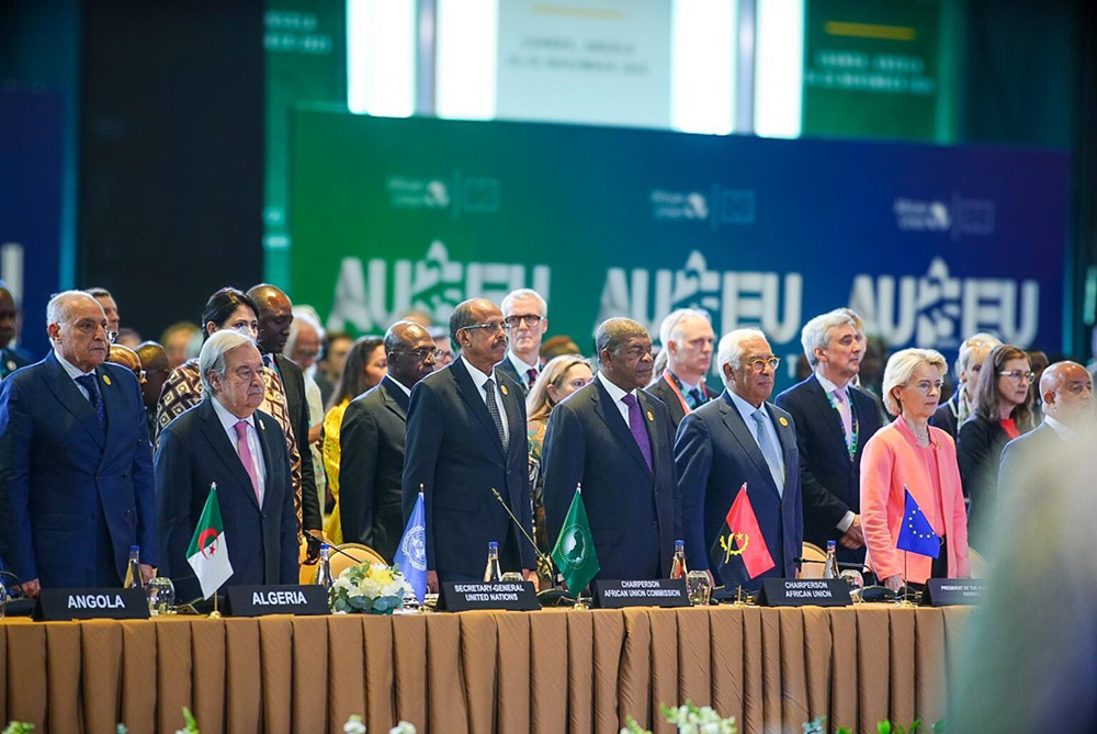 Dignataries attending the AU-EU summit in Luanda, Angola. (Courtesy photo)