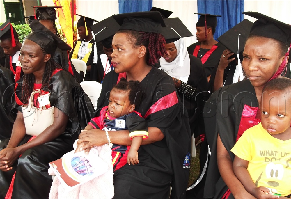 Some of the graduates who attended the ceremony.