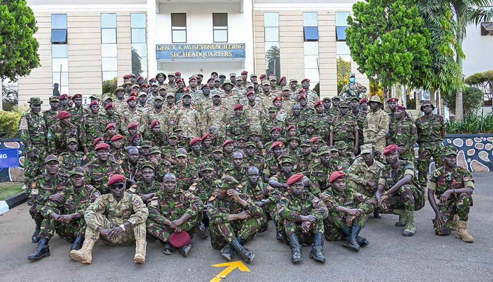 SFC soldiers in a group photo. (Courtesy)