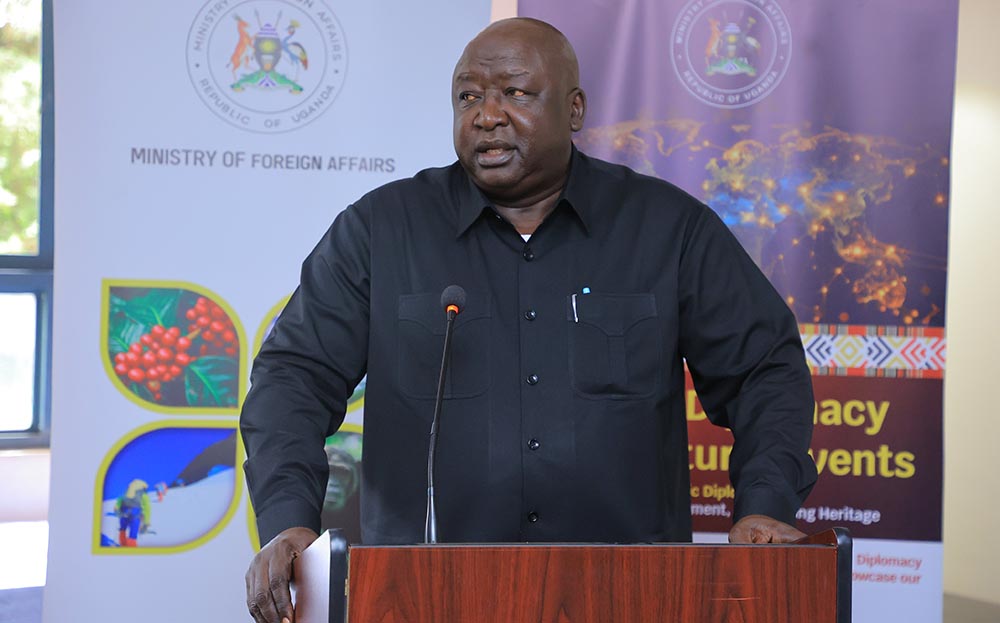 Minister Henry Okello Oryem