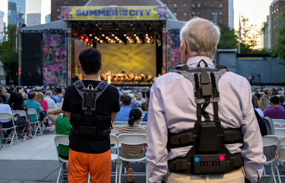 Vibrating vests translate music for deaf concertgoers New Vision Official
