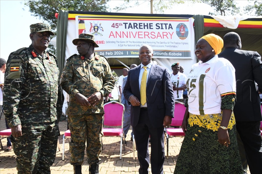 Senior UPDF officers, both serving and retired, were led by the Deputy Chief of Defence Forces (DCDF), Lt Gen. Samuel Okiding.