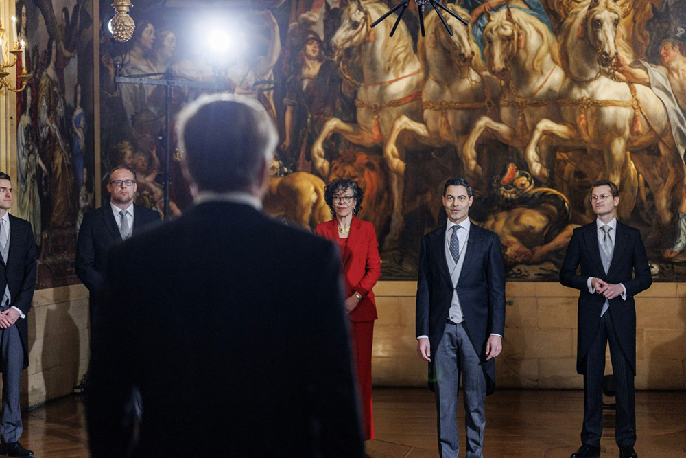 The new Dutch government will be sworn in today, with 38-year-old centrist Rob Jetten set to be the country's youngest-ever prime minister. (Photo by Koen van Weel / ANP / AFP)