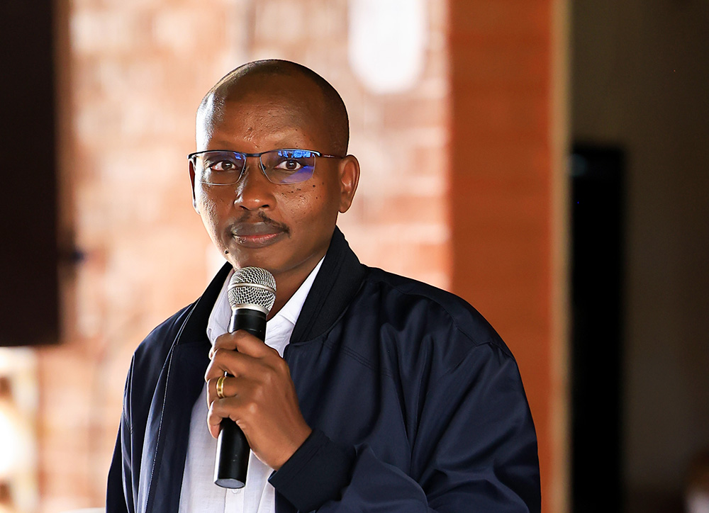 National Secretariat for Patriotism Corps (NSPC) Assistant Commissioner Richard Owaruhanga addressed concerns regarding patriotism training and certification. (Courtesy photo)