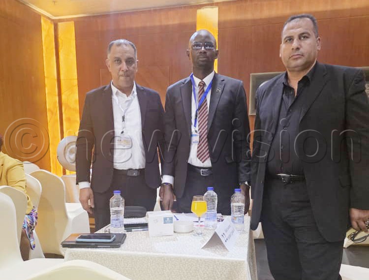 Kalema (C) declared that exporters with Halal-compliant products can now access accreditation in Uganda, saying that lacking the same had been a big hindrance to trade, especially with Muslim states. (Credit: Eddie Ssejjoba)