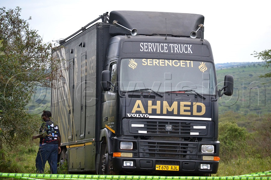 Ahmed Huwel's service truck
