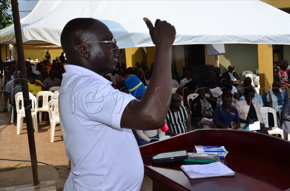 John Eremu, the manager of New Vision Foundation, thanked participants for attending the training.