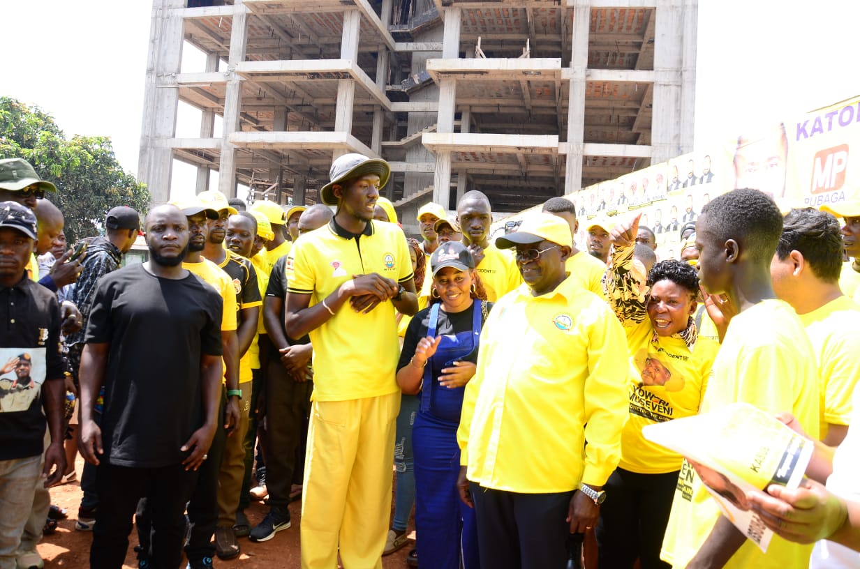 Abavubuka be Lubaga balinze pulezidenti Museveni