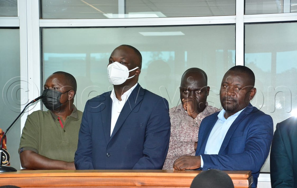 According to the charge sheet, Ssemalulu is accused of stealing sh2.17b, while Emuron allegedly stole sh1.1b. Itute is accused of stealing sh75m, while Otebata allegedly stole sh5.25b during the same period. (Credit: Edward Luyimbaazi)