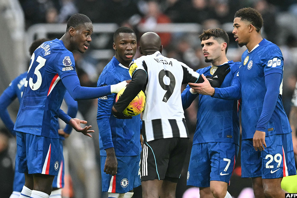 Newcastle United and Chelsea could not be separated as they shared the spoils in Saturday's early kickoff. (AFP)