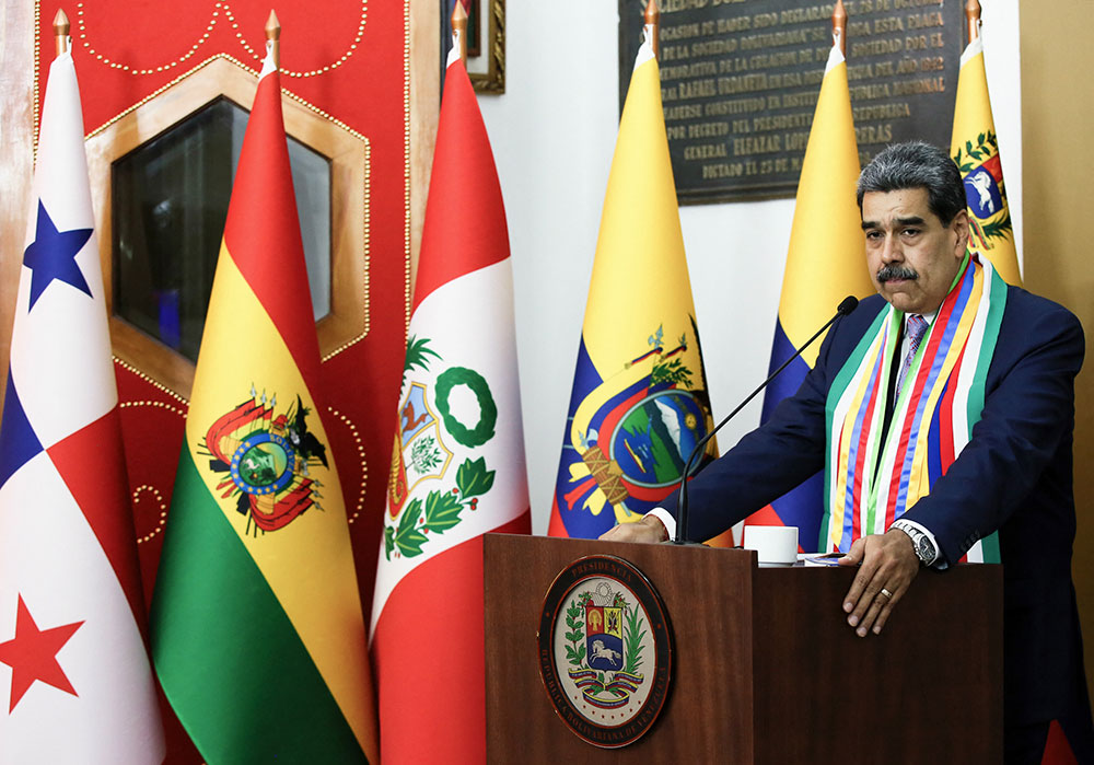 Venezuela, now led by President Nicolas Maduro, has been sidestepping a US oil export embargo for years. (AFP/Venezuelan Presidency)