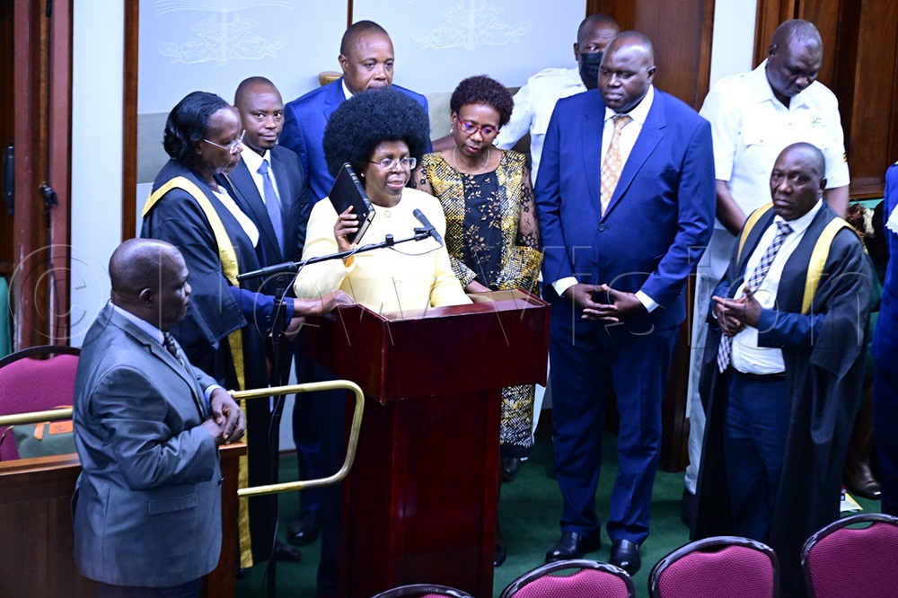 Dr Monica Musenero, Minister of Energy and Mineral Development. (Credit: Maria Wamala)
