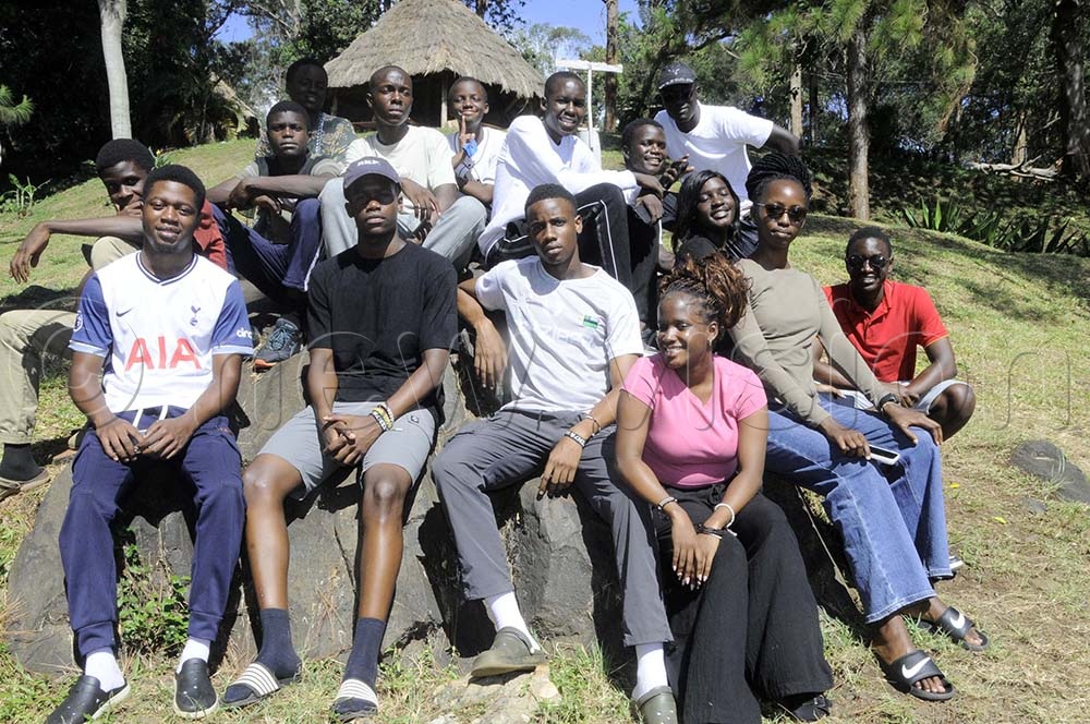 Youth after undergoing training on career guidance at the source of the Nile in Jinja City. (Credit: Wilfred Sanya) 