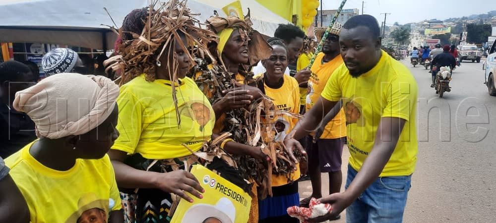 Abawagizi ba NRM nga bajanjawaza