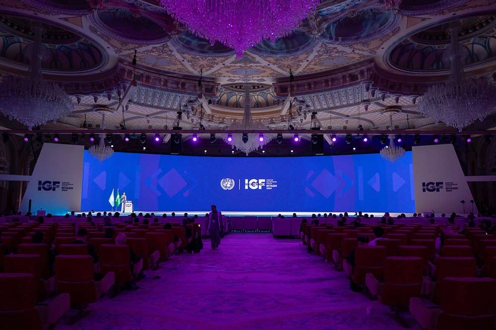 The just concluded Internet Governance Forum (IGF) was held in Riyadh, Saudi Arabia. (Credit: IGF)