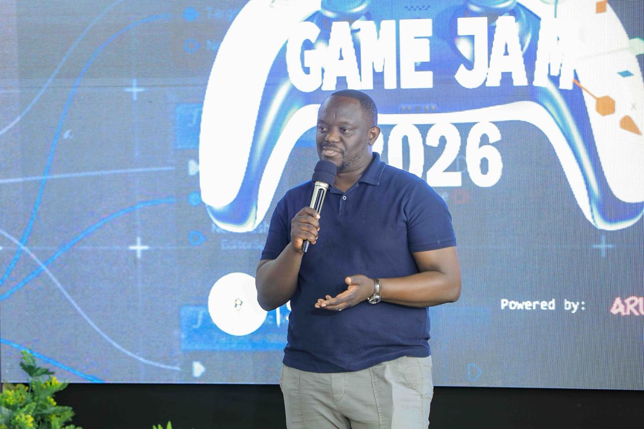 David Gonahasa tasked encouraged developers to focus on execution and innovation during Game Jam. Courtesy Photo