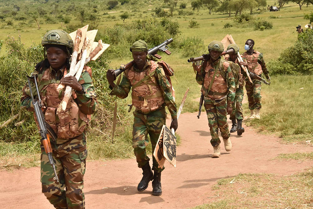 Somali National Army Special Forces Complete Training In Uga Somali National Army Special Forces Complete Training In Uga