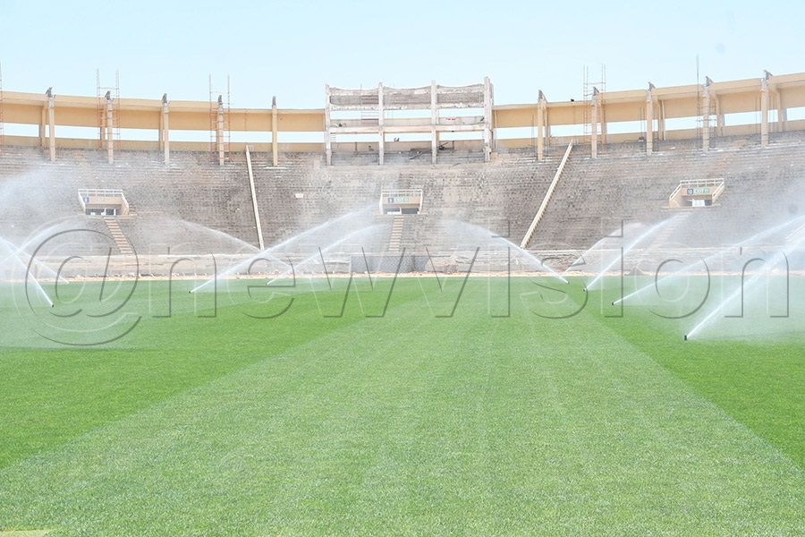 The ongoing works at the Mandela National Stadium, October 6, 2026. Photo by Michael Nsubuga