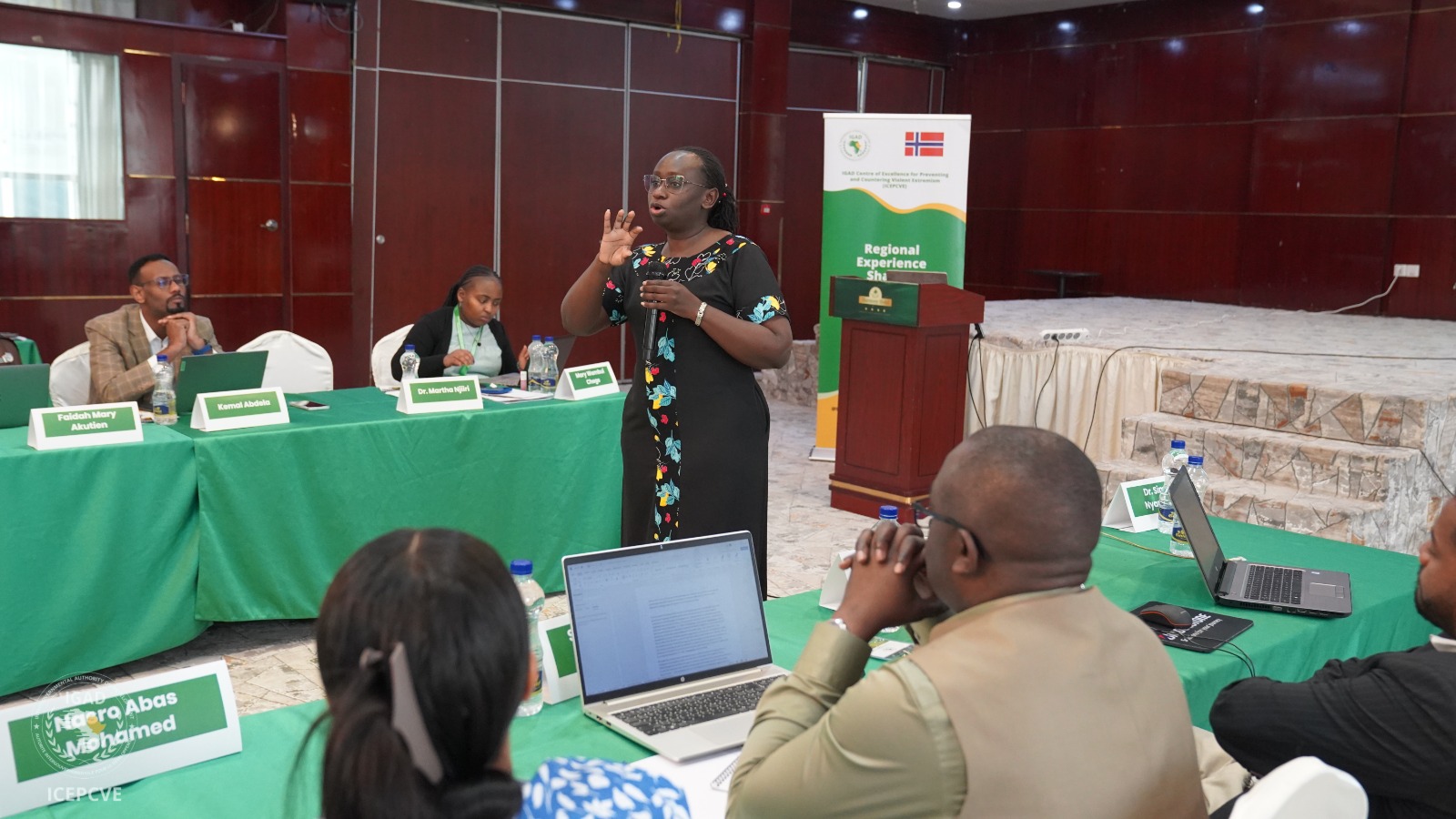 According to ICEPCVE's head of strategic communications Dr Martha Njiri, collaborations among actors, including civil society and governments is [key in countering extremist narratives and fighting radicalisation. She, therefore, urged security organisations to stop silo operations, which according to her are counterproductive.