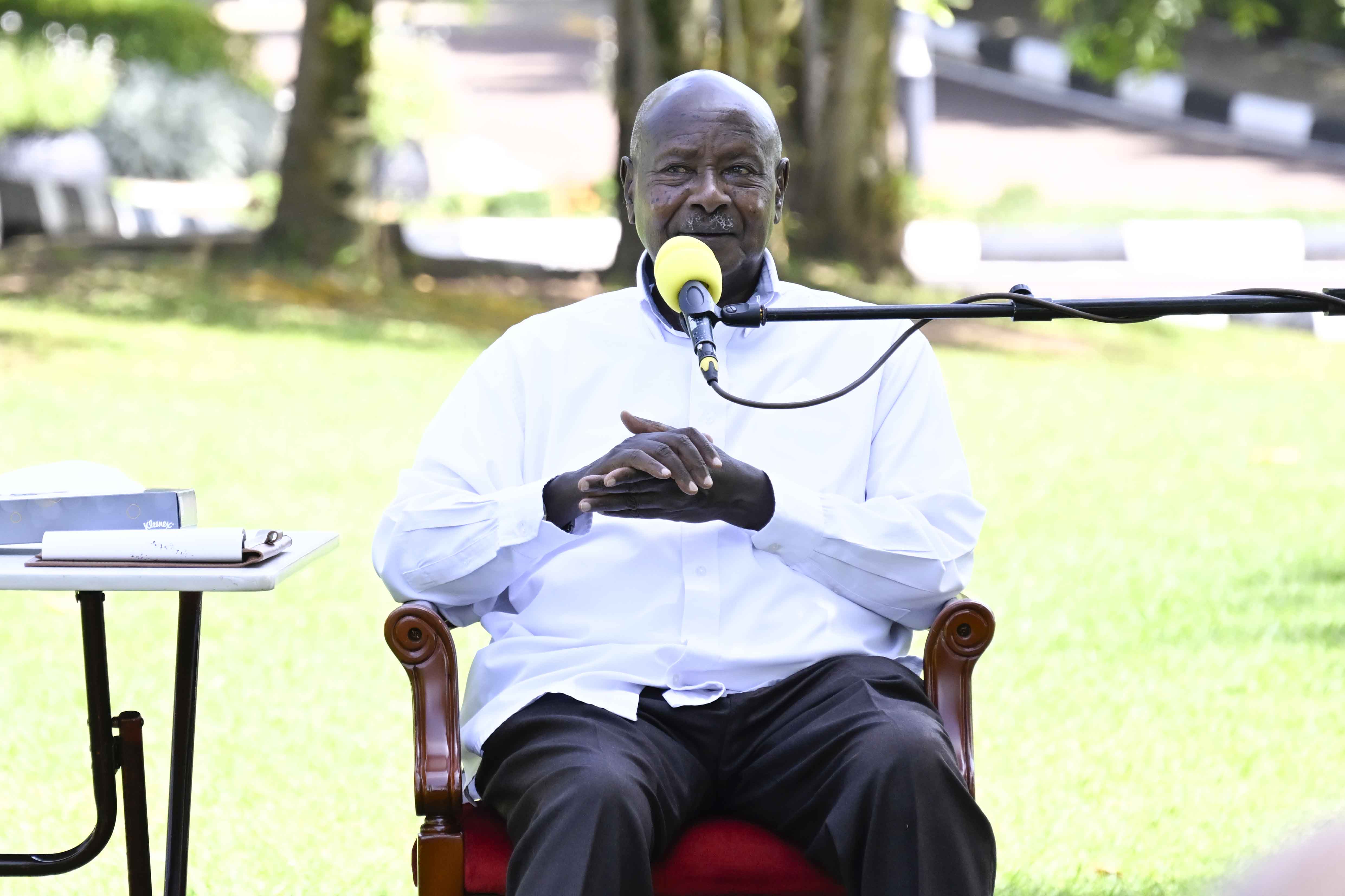 Purezidenti Museveni ahaireyo obutumwa bwe obw&rsquo;okurwanisa obwimukyero eri omu eihanga erya Sudan.