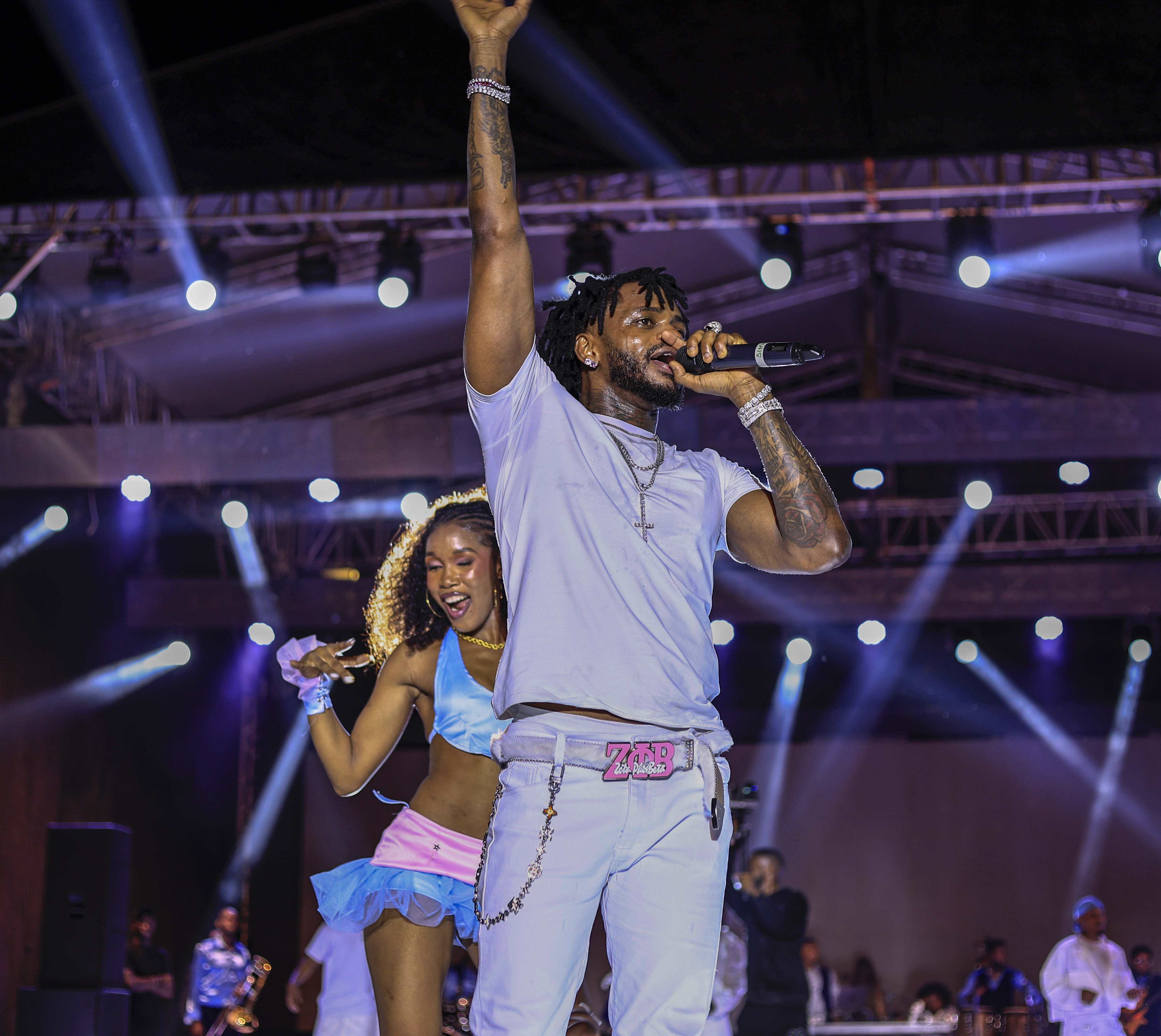 Diamond Platnumz Performing During Comedy Store Ug Retro Tour At Lugogo Cricket Oval. Photo By Ignatius Kamya 2