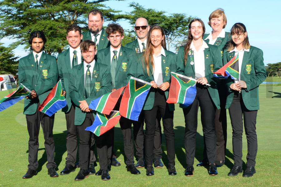 In pictures AllAfrica Junior Golf teams New Vision Official