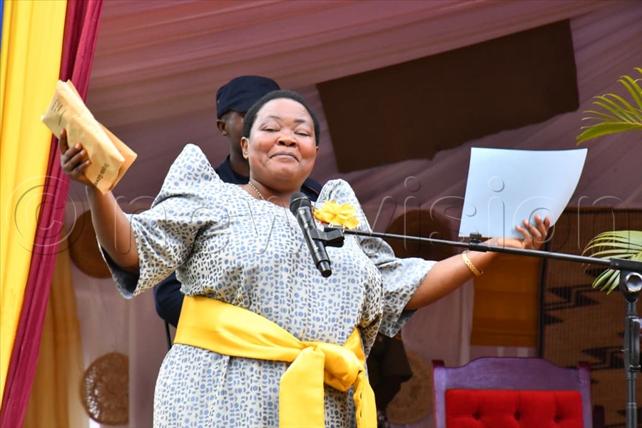 The Prime Minister of Uganda, Robinah Nabbanja, represented President Yoweri Museveni at the event.