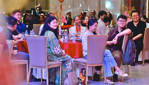 Chinese Business Community during the celebrations on Friday (Feb. 27). (Courtesy photo)