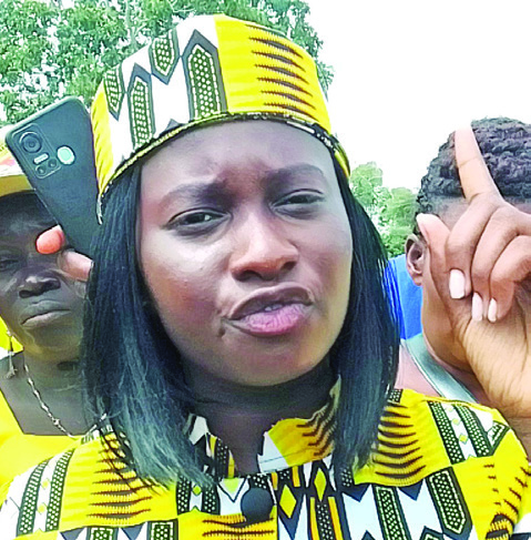 Charity Kevin Lenia, Vurra County MP, NRM.