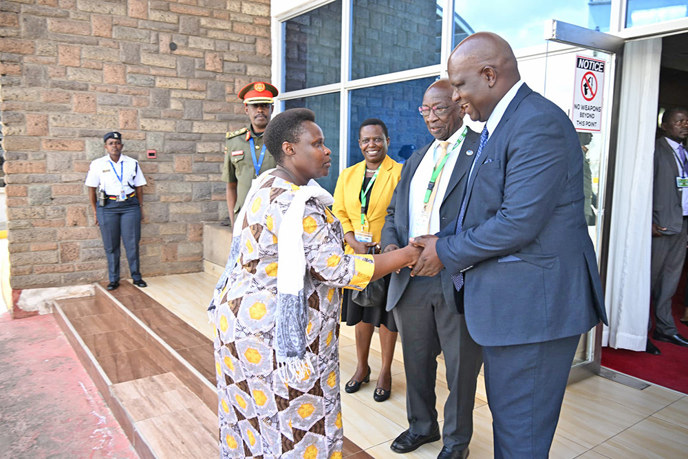 Vice-President Maj. (rtd) Jessica Alupo in Nairobi, Kenya for COMESA meeting.(Credit: VPPU)