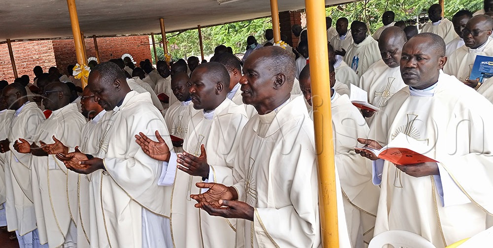 Addressing the role of priests, Archbishop Obbo emphasised their mission of hope and healing. (Credit: George Ofwono)